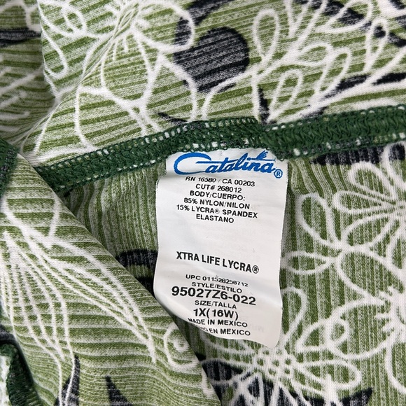 Catalina Floral Sarong Size 1X 16W - Picture 9 of 9